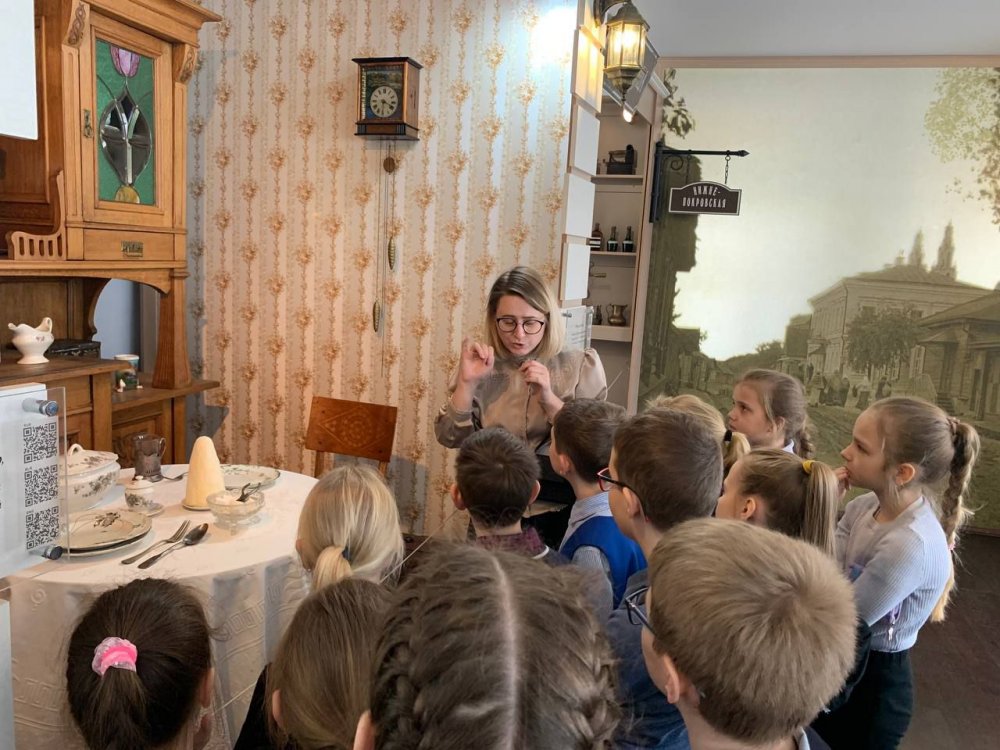 Музейно-педагогическое занятие "Прогулка по Нижне-Покровской", Полоцк, 2023 г.